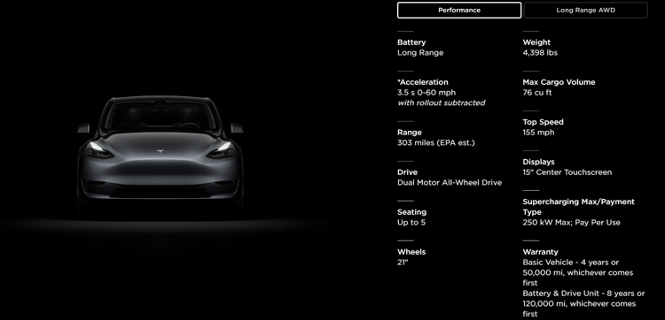 TESLA MODEL Y ÖZELLİKLERİ NELER