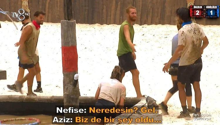 Survivor 2023te Nefise ve Osman Candan Cansuya olay hareket Nefise küfür etti arkasını getirmedi