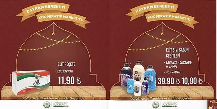 Tarım Market 18-23 Nisan aktüel katalog 2023 yayınlandı Tarım Kredide ayçiçek yağı, 30lu yumurtada bayram öncesi dev indirim var