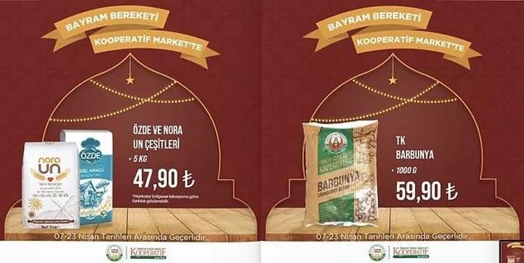 Tarım Market 18-23 Nisan aktüel katalog 2023 yayınlandı Tarım Kredide ayçiçek yağı, 30lu yumurtada bayram öncesi dev indirim var