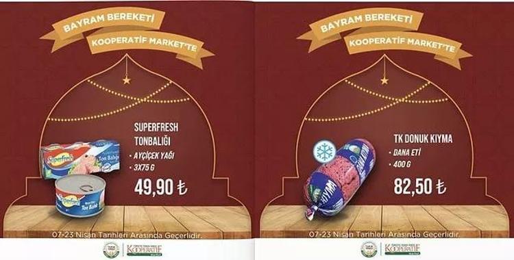Tarım Market 18-23 Nisan aktüel katalog 2023 yayınlandı Tarım Kredide ayçiçek yağı, 30lu yumurtada bayram öncesi dev indirim var