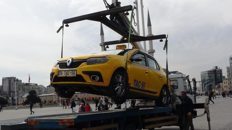 Dolmabahçe’den Taksim’e 385 lira isteyen taksiciye ceza yağdı