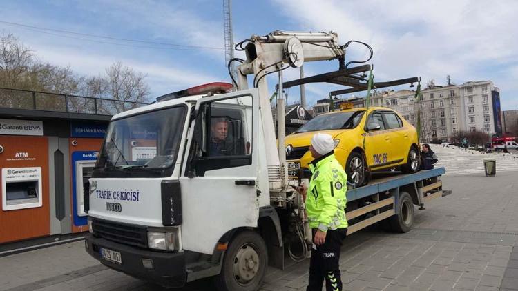 Dolmabahçe’den Taksim’e 385 lira isteyen taksiciye ceza yağdı