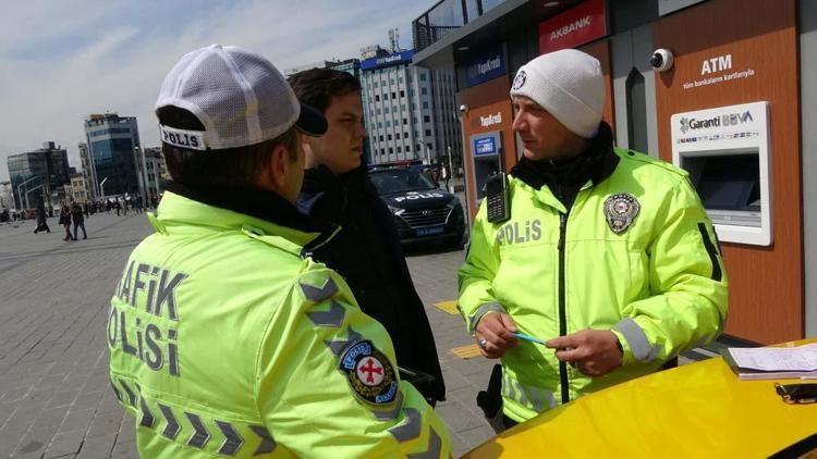 Dolmabahçe’den Taksim’e 385 lira isteyen taksiciye ceza yağdı