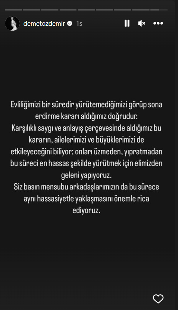 EVLİLİĞİMİZİ SONA ERDİRME KARARI ALDIK