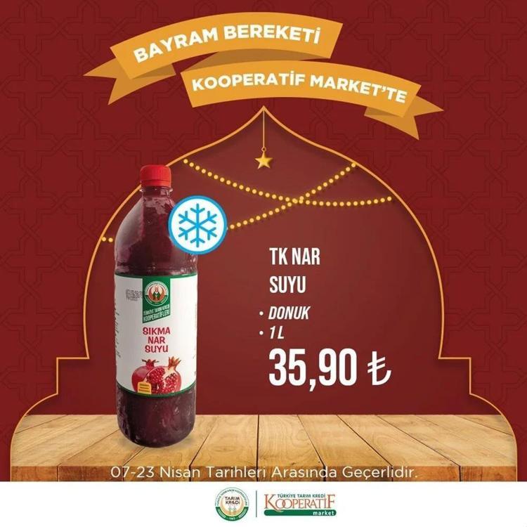 Tarım Kredi Kooperatif Market indirim 900 ürüne sabit fiyat kararı: İşte yeni indirimli ürünler listesi