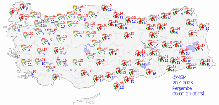 Meteorolojiden bayram için son dakika hava uyarısı Gök gürültülü yağış geliyor, iller belli oldu