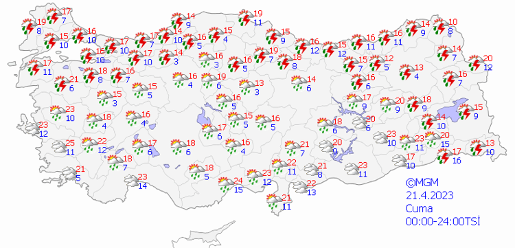 Meteorolojiden bayram için son dakika hava uyarısı Gök gürültülü yağış geliyor, iller belli oldu