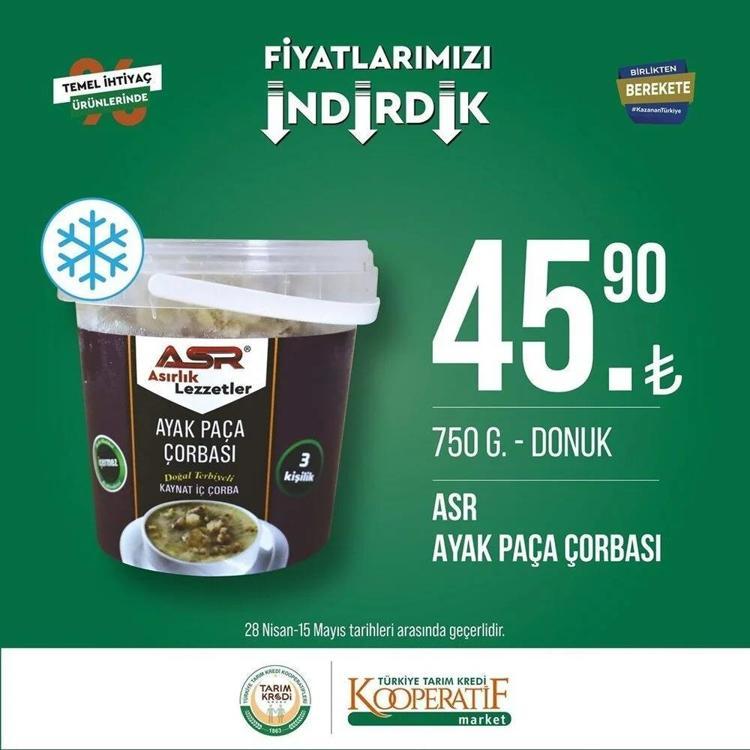 Tarım Kredi 3 mayıs -15 Mayıs 2023 aktüel katalog yayınlandı Ayçiçek Yağı ve bebek bezinde çılgın indirim geldi