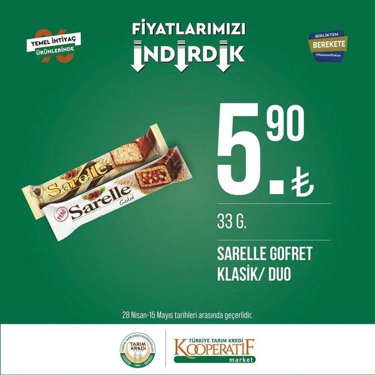 Tarım Kredi 3 mayıs -15 Mayıs 2023 aktüel katalog yayınlandı Ayçiçek Yağı ve bebek bezinde çılgın indirim geldi