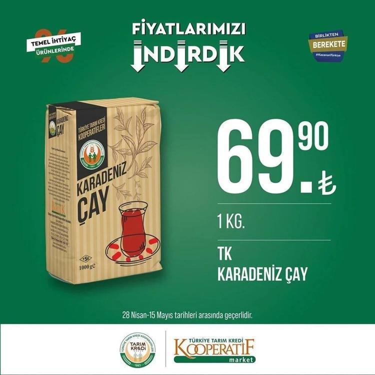 Tarım Kredi 3 mayıs -15 Mayıs 2023 aktüel katalog yayınlandı Ayçiçek Yağı ve bebek bezinde çılgın indirim geldi