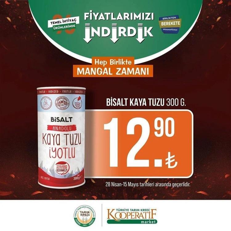 Tarım Kredi 3 mayıs -15 Mayıs 2023 aktüel katalog yayınlandı Ayçiçek Yağı ve bebek bezinde çılgın indirim geldi