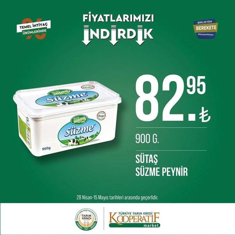 Tarım Kredi 3 mayıs -15 Mayıs 2023 aktüel katalog yayınlandı Ayçiçek Yağı ve bebek bezinde çılgın indirim geldi