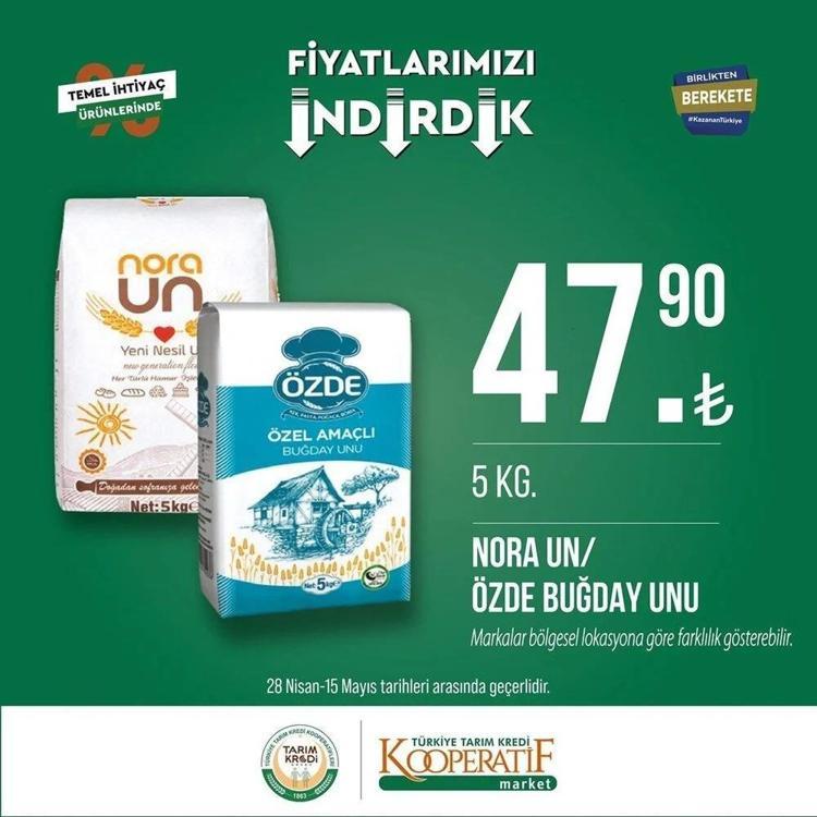 Tarım Kredi 3 mayıs -15 Mayıs 2023 aktüel katalog yayınlandı Ayçiçek Yağı ve bebek bezinde çılgın indirim geldi