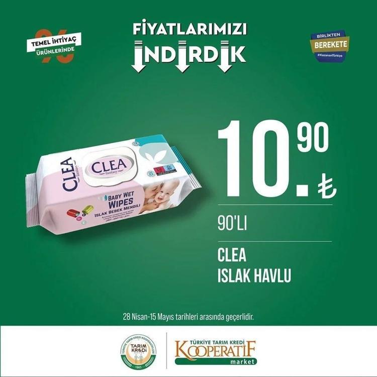 Tarım Kredi 3 mayıs -15 Mayıs 2023 aktüel katalog yayınlandı Ayçiçek Yağı ve bebek bezinde çılgın indirim geldi