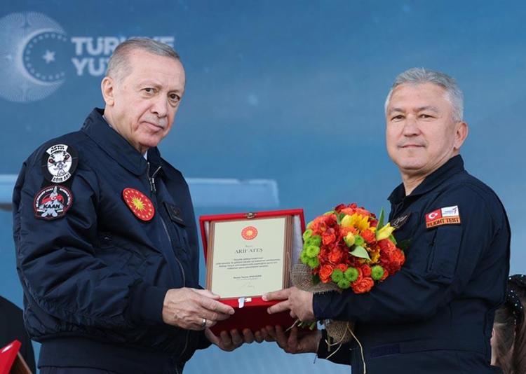 İlk yerli savaş uçağının adı belli oldu Erdoğan: İsim babası Devlet Beydir