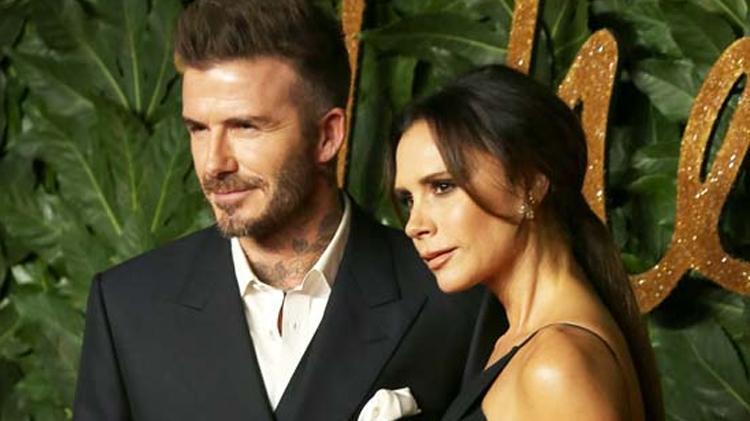 Victoria Beckhamdan eşi David Beckhama ilginç kutlama