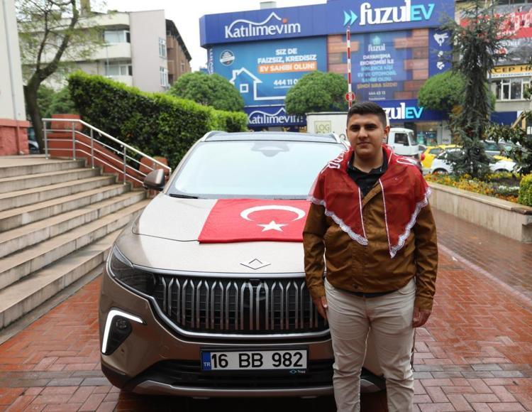 Togg polis arabası olarak ilk kez görüntülendi
