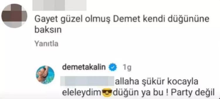 DEMET KENDİ DÜĞÜNÜNE BAKSIN