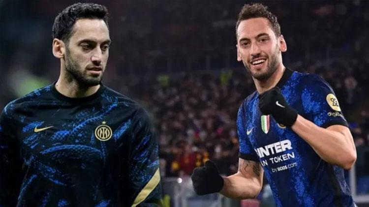Şampiyonlar Liginde Milan - İnter derbisine Hakan Çalhanoğlu damgası Taraftarların öfkesi onu durdurmaya yetmedi...