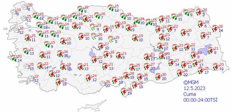 Kritik hava durumu uyarısı Meteoroloji son dakika il il duyurdu, çok kuvvetli geliyor