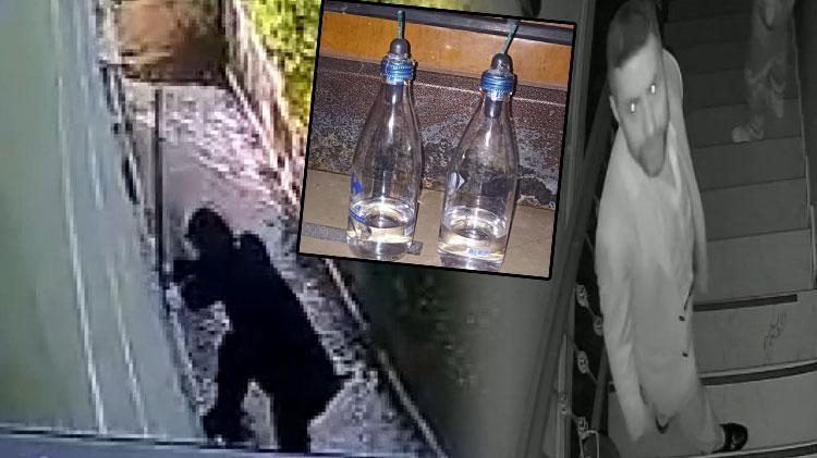 Boşanmak isteyen eşine dehşeti yaşattı Silahlı molotoflu tehdit...