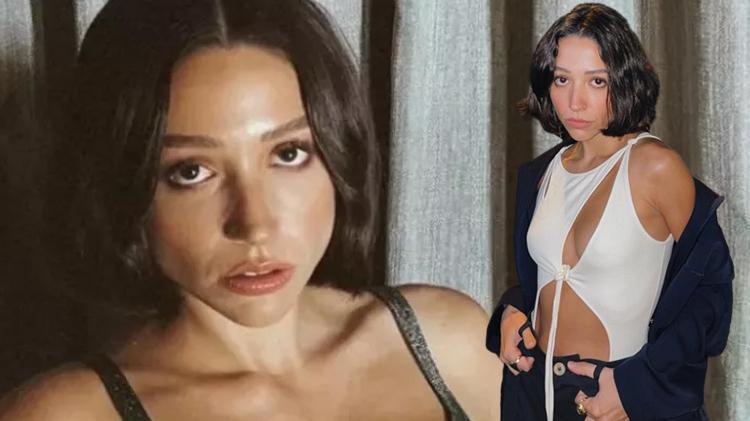 Zeynep Bastık kırmızı tulumuyla gözleri üzerine çekti