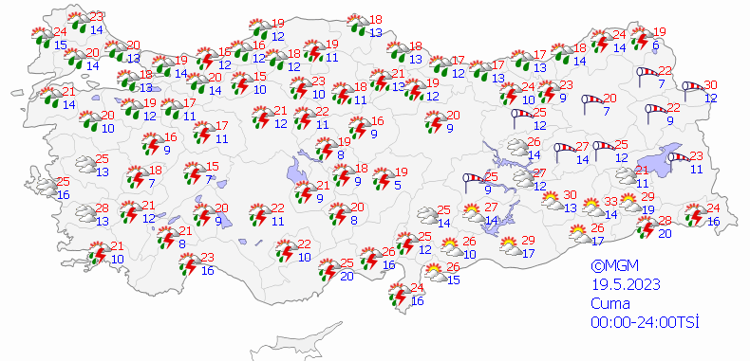 Meteorolojiden son dakika saat uyarısı Yağmur fena bastıracak, çok şiddetli geliyor