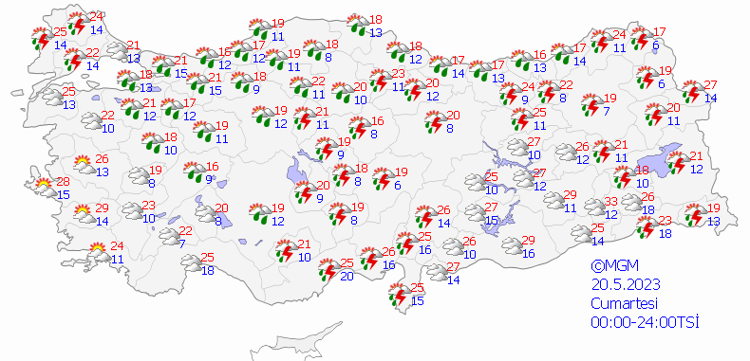 Meteorolojiden son dakika saat uyarısı Yağmur fena bastıracak, çok şiddetli geliyor