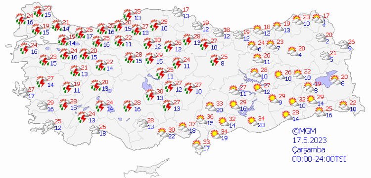 Meteorolojiden son dakika saat uyarısı Yağmur fena bastıracak, çok şiddetli geliyor
