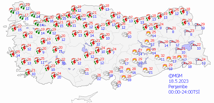 Meteorolojiden son dakika saat uyarısı Yağmur fena bastıracak, çok şiddetli geliyor
