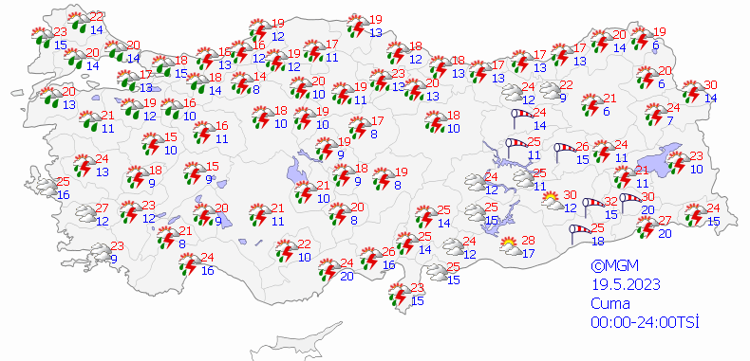 Kış geri döndü, sıcaklıklar 6 derece düştü Meteoroloji son dakika fırtına ve yağmur uyarısı