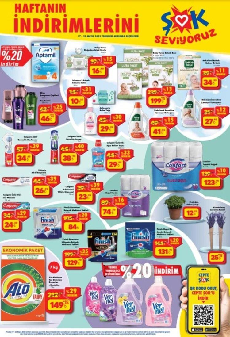 ŞOK 19-23 Mayıs aktüel katalog 2023 yayınlandı Kablosuz saç maşası 199 TL, kırışık giderici buharlı 299 TL Sürpriz liste...