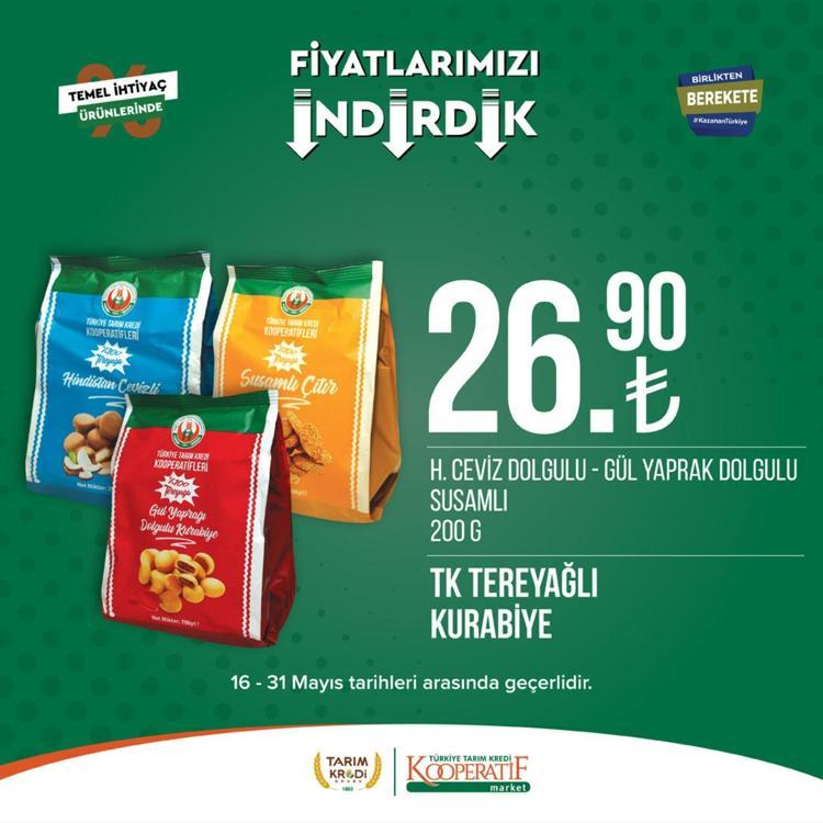 Tarım Market 28-31 Mayıs aktüel katalog 2023 yayınlandı Tarım kredi ayçiçek yağı fiyatı düştükçe düştü Sürpriz kampanya daha var
