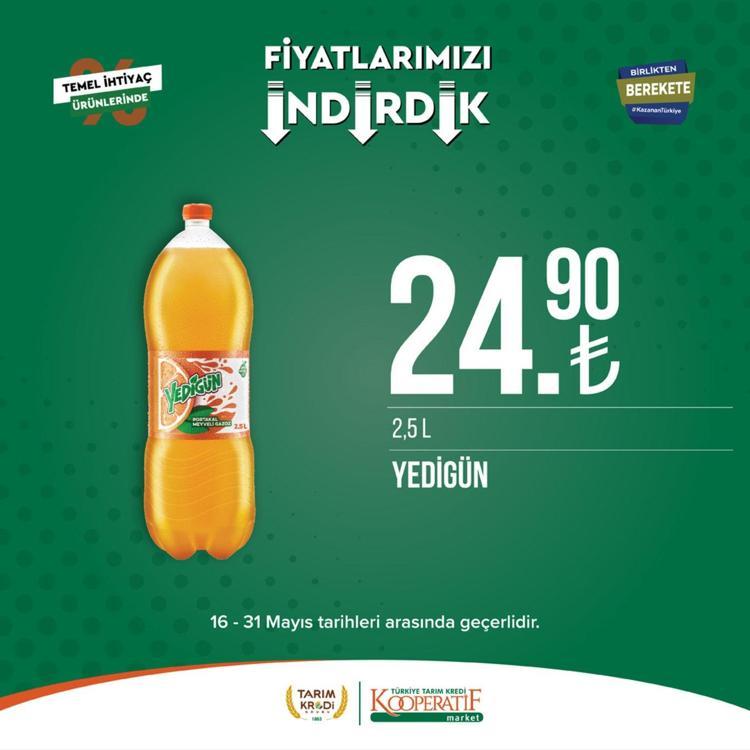 Tarım Market 28-31 Mayıs aktüel katalog 2023 yayınlandı Tarım kredi ayçiçek yağı fiyatı düştükçe düştü Sürpriz kampanya daha var