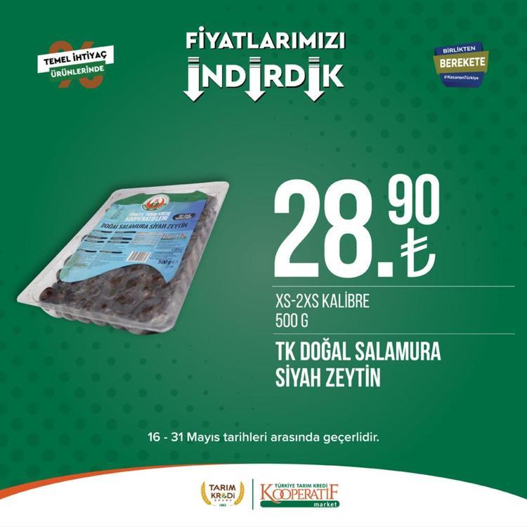 Tarım Market 28-31 Mayıs aktüel katalog 2023 yayınlandı Tarım kredi ayçiçek yağı fiyatı düştükçe düştü Sürpriz kampanya daha var