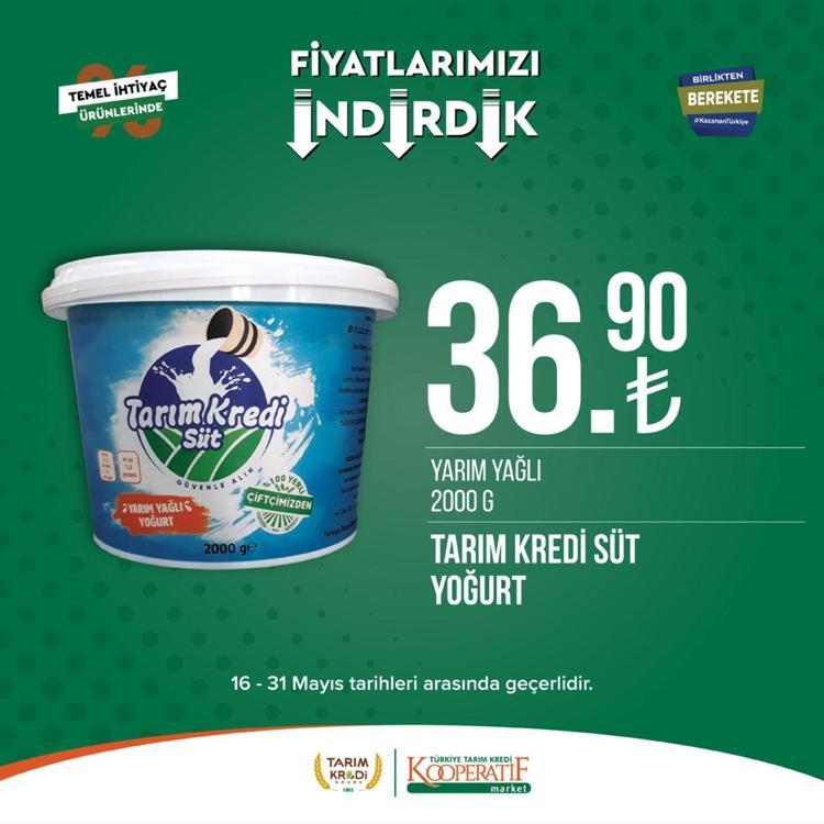 Tarım Market 28-31 Mayıs aktüel katalog 2023 yayınlandı Tarım kredi ayçiçek yağı fiyatı düştükçe düştü Sürpriz kampanya daha var