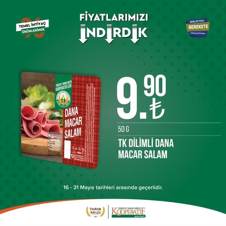 Tarım Market 28-31 Mayıs aktüel katalog 2023 yayınlandı Tarım kredi ayçiçek yağı fiyatı düştükçe düştü Sürpriz kampanya daha var