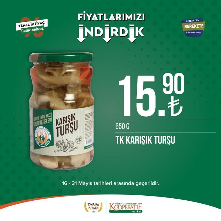 Tarım Market 28-31 Mayıs aktüel katalog 2023 yayınlandı Tarım kredi ayçiçek yağı fiyatı düştükçe düştü Sürpriz kampanya daha var