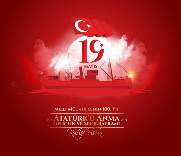 19 Mayıs 1919 resimli kutlama mesajları ve sözleri Coşkulu, farklı, milli duygulu, anlamlı, en güzel Atatürk’ü Anma Gençlik ve Spor Bayramı mesajları