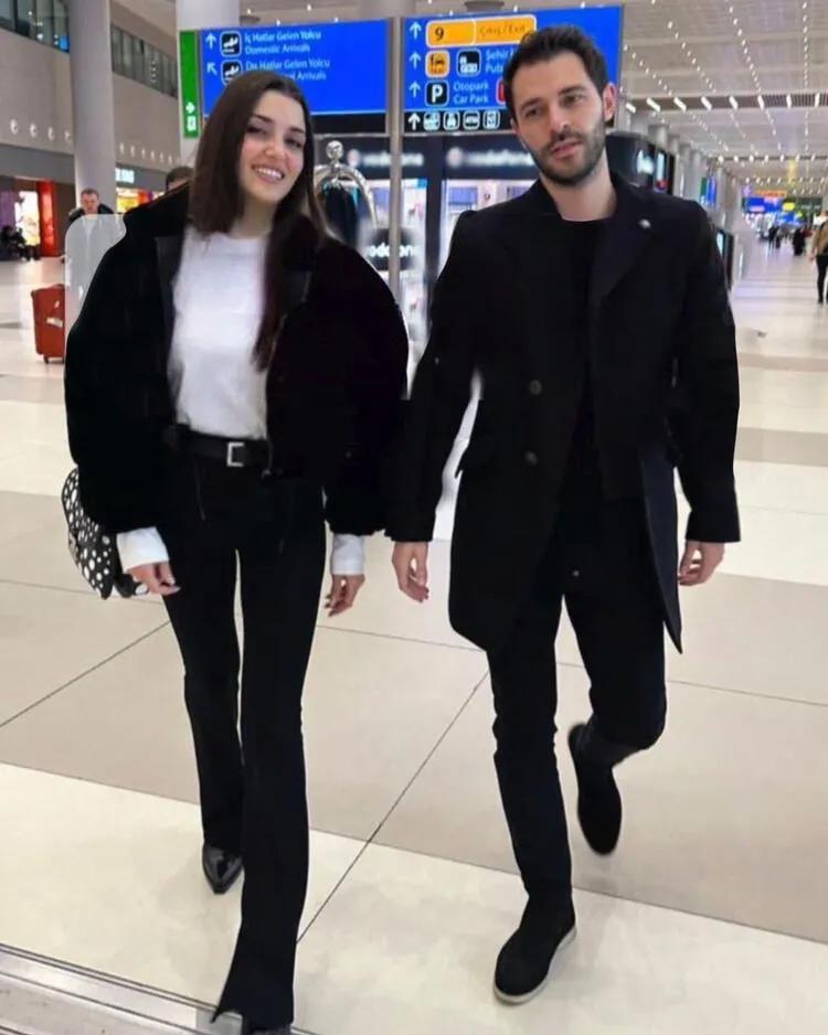 Hande Erçel mayolu pozlarını paylaştı