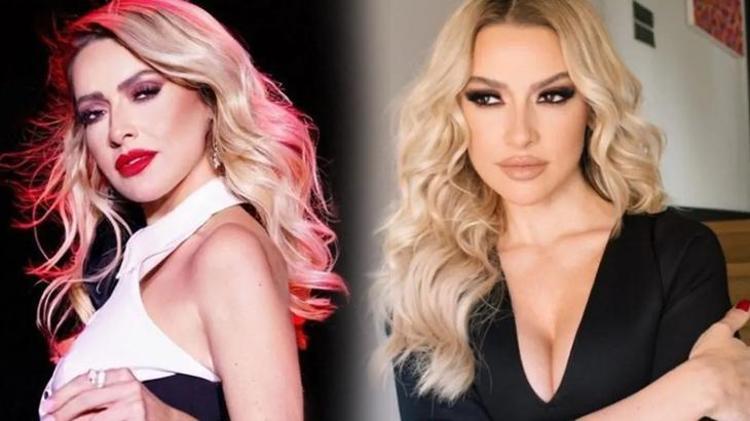 Hadise yine çok iddialı Göğüs dekoltesinden vazgeçmiyor