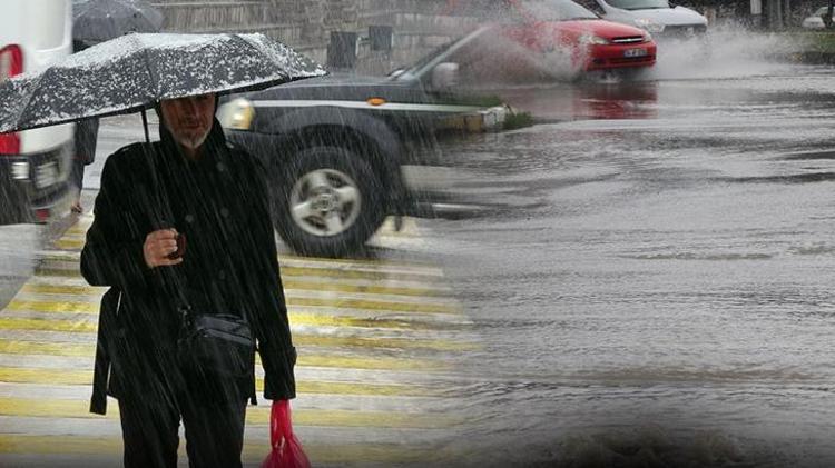Meteoroloji haritayı baştan aşağı değiştirdi Sağanak yağmur, sel, dolu çok kuvvetli geliyor