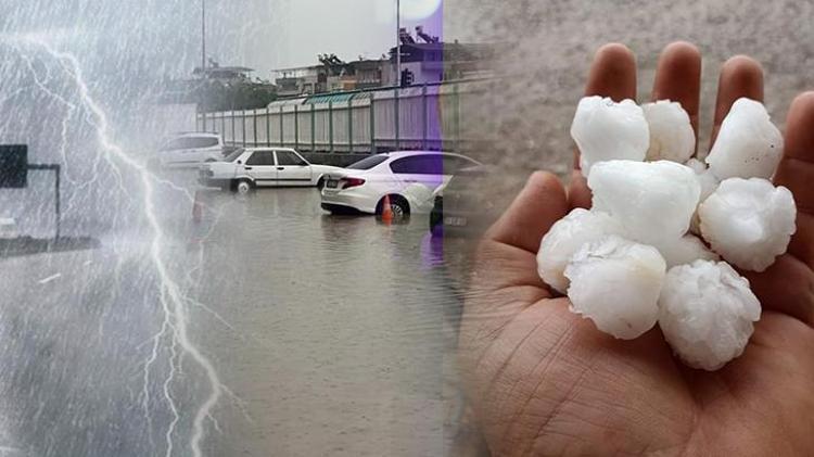 Meteorolojiden son dakika uyarısı İller belli oldu: Sağanak yağmur, sel, dolu