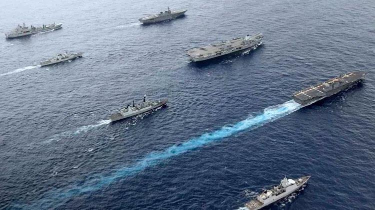 Dünyanın ilk siha gemisi TCG Anadolu Türkiyenin gücüne güç kattı İşte en büyük 2023ün en büyük donanmaları...