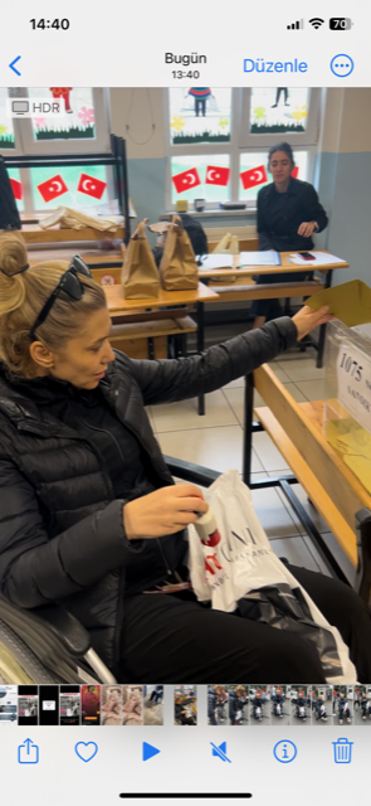 Ünlüler sandık başına gitti
