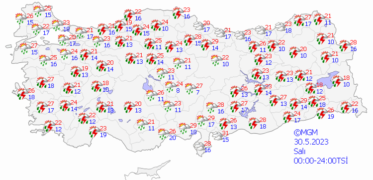 Kış tekrar geldi Kuvvetli yağmur, sel ve dolu uyarısı, Meteoroloji son dakika duyurdu