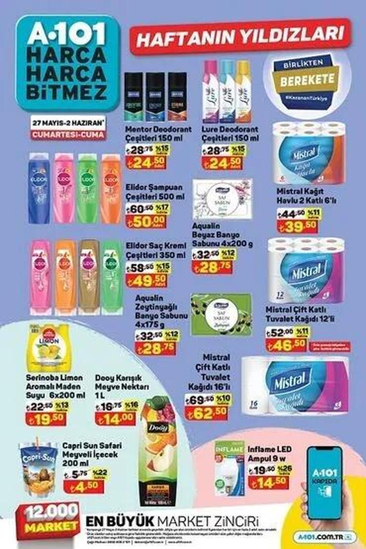 A101 30 Mayıs - 3 Haziran altüel katalog 2023 yayınlandı Çay makinesi 199 TL, teflon set 79 TL Babalar günü sürprizi var
