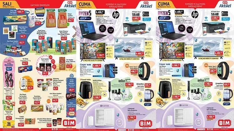 BİM 2-3 Haziran aktüel katalog 2023 yayınlandı Akıllı bileklik 199 TL, Masaj aleti fiyatı çılgın indirimde Sürprizde o var