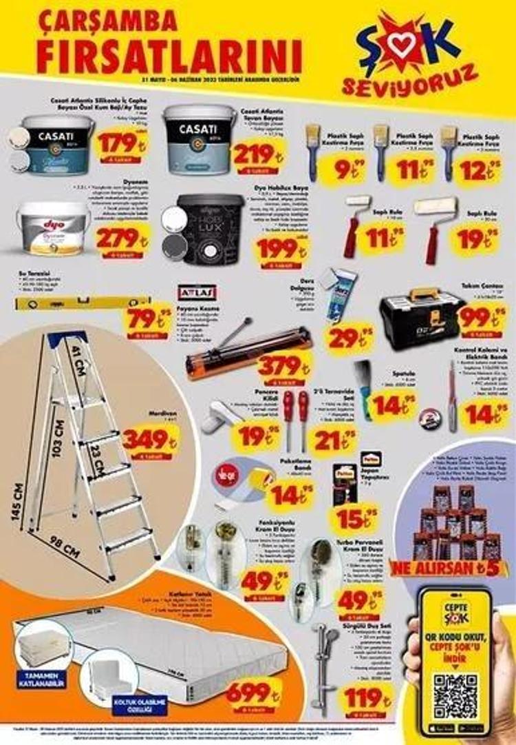 ŞOK 2-6 Haziran aktüel katalog 2023 yayınlandı Babalar Gününe özel sürpriz kampanya var